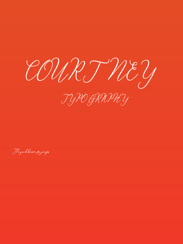 Courtney Poster