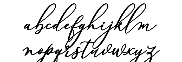 Courtney Font LOWERCASE