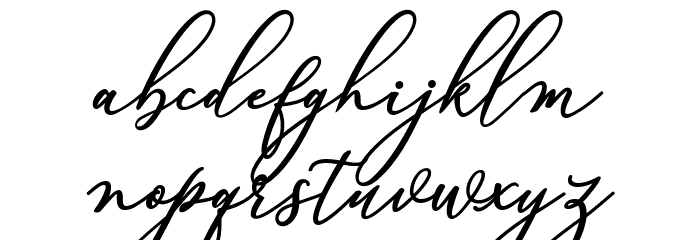 Courtney Font LOWERCASE
