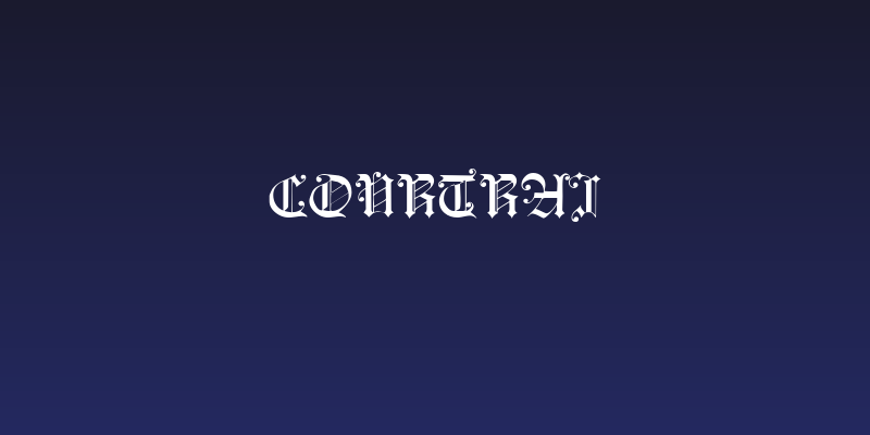 Courtrai Social Header