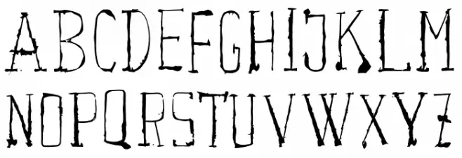 Courwette Schriftart Groß