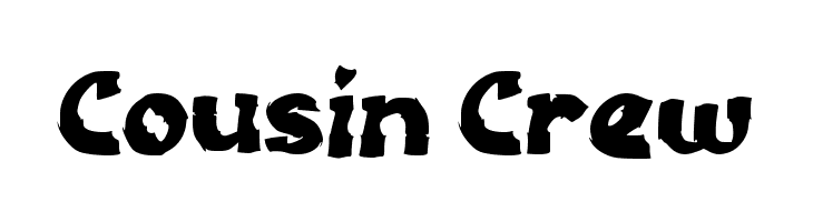 Cousin Crew  Descarca Fonturi Gratis