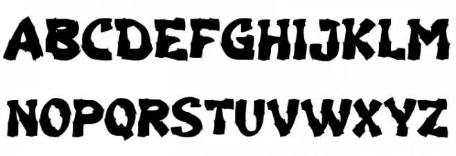 Cousin Crew Schriftart Groß