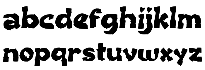 Cousin Crew Font LOWERCASE