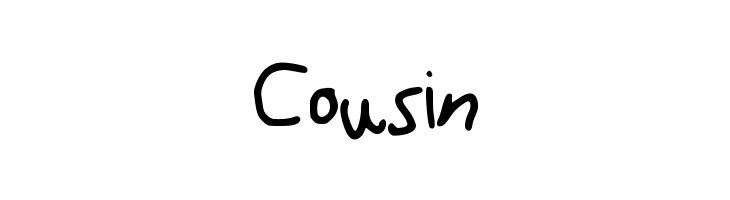 Cousin Font