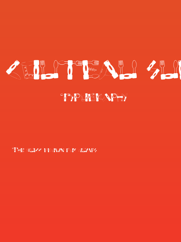 Couteau Suisse Poster