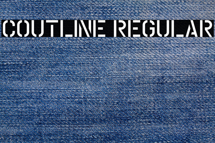 Coutline Regular Example 1