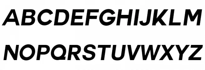 Couture-BoldItalic 字体 小写