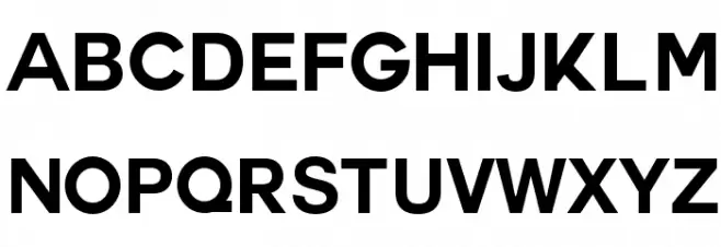 Couture-Bold Font LOWERCASE