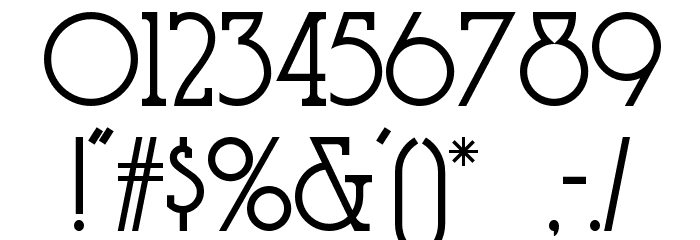 Coventry Garden NF Font OTHER CHARS
