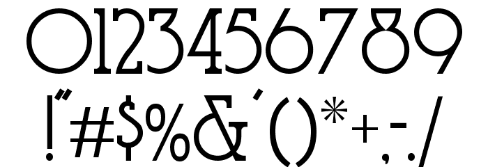 Coventry Garden Font OTHER CHARS