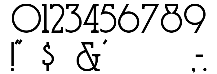 CoventryGarden Font OTHER CHARS