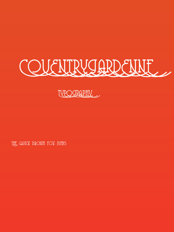 CoventryGardenNF Poster