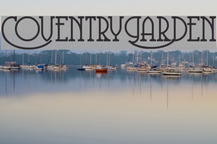 CoventryGarden Font examples