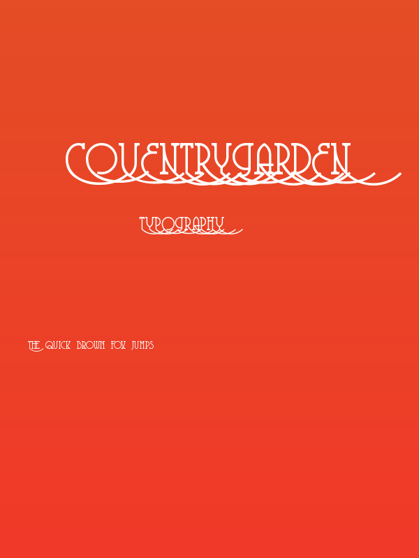 CoventryGarden Poster