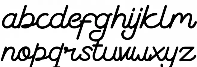 Coventysh Demo फ़ॉन्ट लोअरकेस