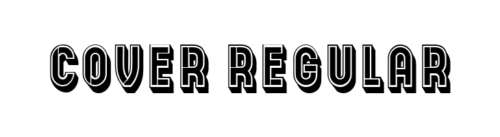 Cover Regular  baixar fontes gratis