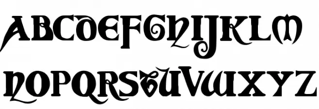 Coverack Demo Font LOWERCASE