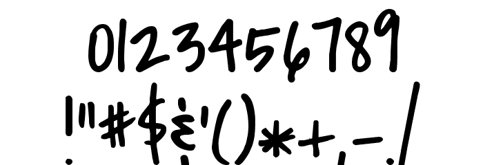 Covered By Your Grace Font OTHER CHARS