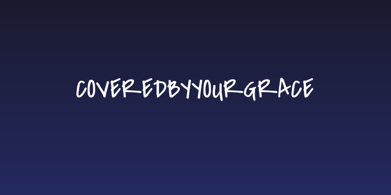 CoveredByYourGrace Social Header