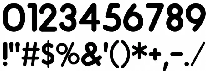 Coverface Light SE Font OTHER CHARS