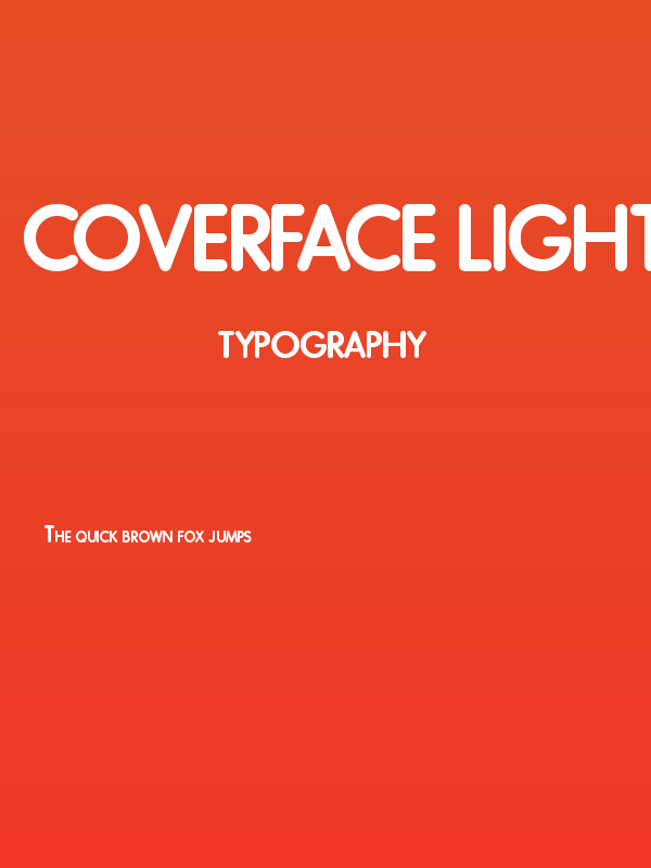 Coverface Light SE Poster