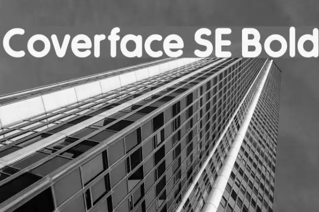 Coverface SE Bold  examples