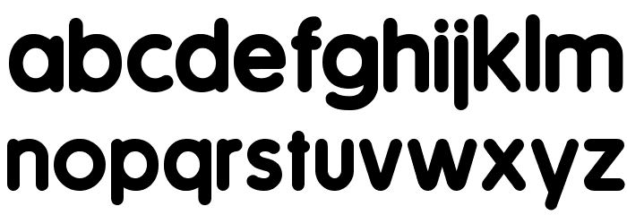Coverface SE Bold Font LOWERCASE