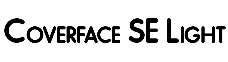 Coverface SE Light Font