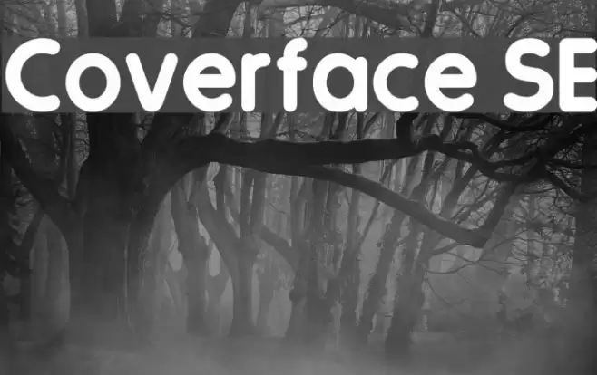 Coverface SE Font examples