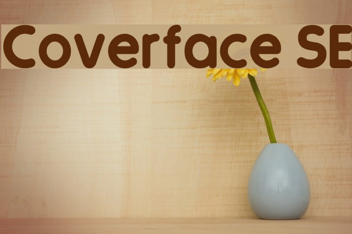 Coverface SE Font examples