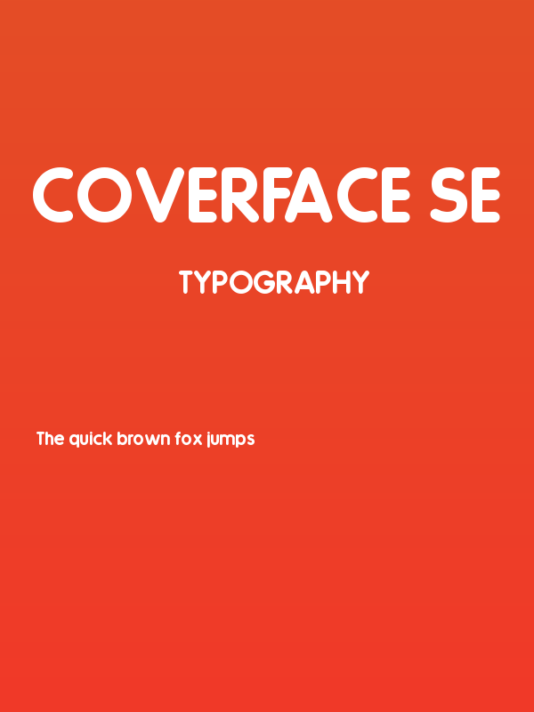 Coverface SE Poster