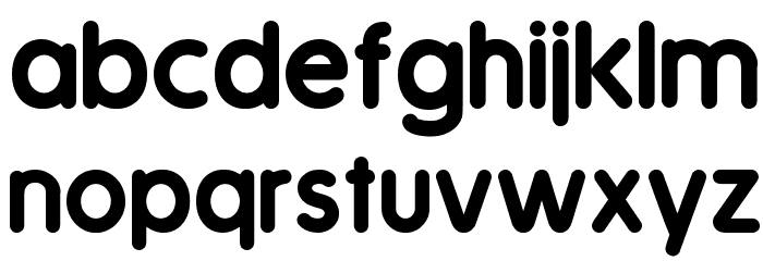 Coverface SE Font LOWERCASE