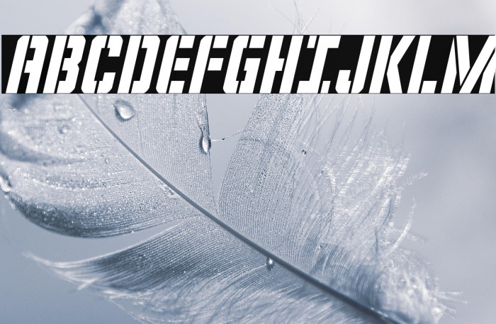 Covert Ops Condensed Italic Example 1