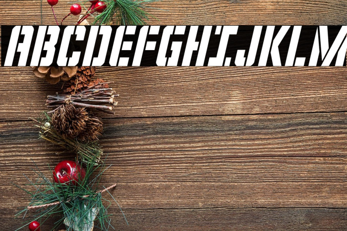 Covert Ops Condensed Italic Example 2