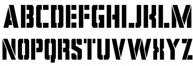 Covert Ops Condensed फ़ॉन्ट लोअरकेस