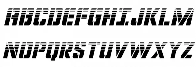 Covert Ops Halftone Italic Polices MAJUSCULES