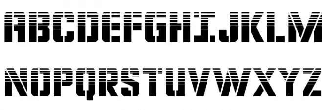 Covert Ops Halftone フォント 大文字