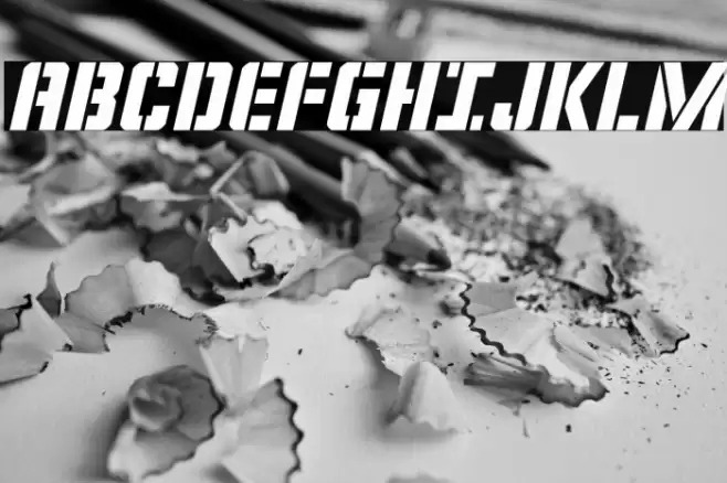 Covert Ops Italic Font examples