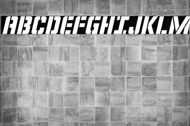 Covert Ops Italic Font examples