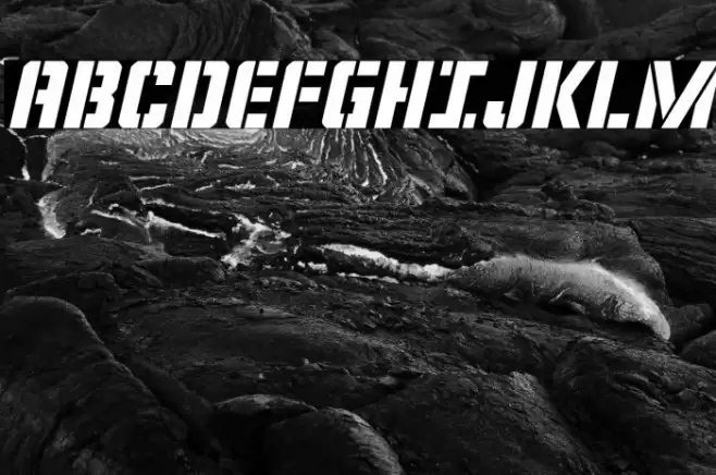 Covert Ops Italic Font examples