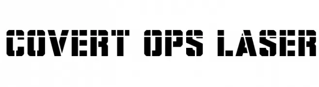 Covert Ops Laser  नि: शुल्क फ़ॉन्ट्स डाउनलोड