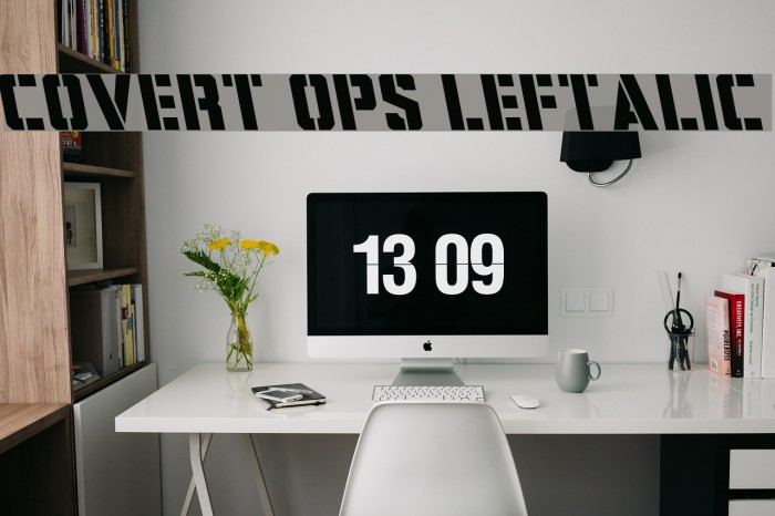 Covert Ops Leftalic Example 1