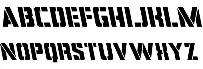 Covert Ops Leftalic फ़ॉन्ट लोअरकेस