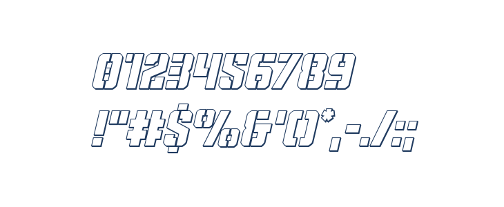 Covert Ops Outline Italic Other Characters