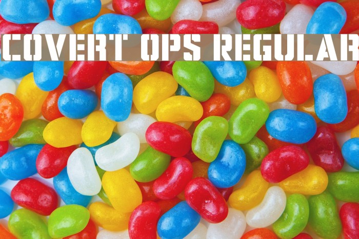 Covert Ops Regular Example 1