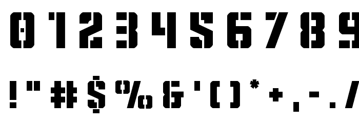 Covert Ops Title Font OTHER CHARS