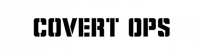 Covert Ops  font caratteri gratis
