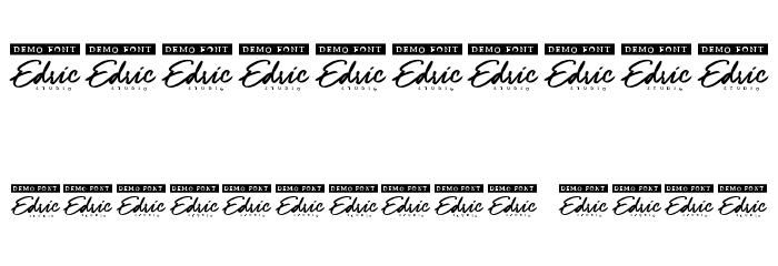 Covert Paradise Demo Font OTHER CHARS