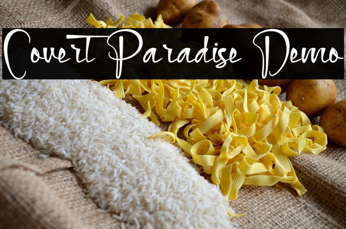 Covert Paradise Demo Example 2